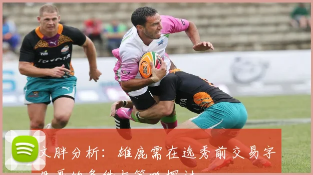 文胖分析：雄鹿需在选秀前交易字母哥的条件与策略探讨