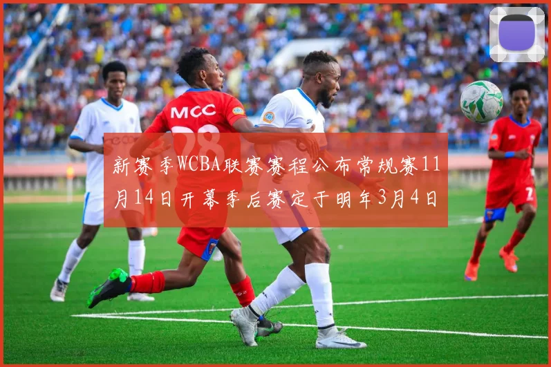 新赛季WCBA联赛赛程公布常规赛11月14日开幕季后赛定于明年3月4日启动